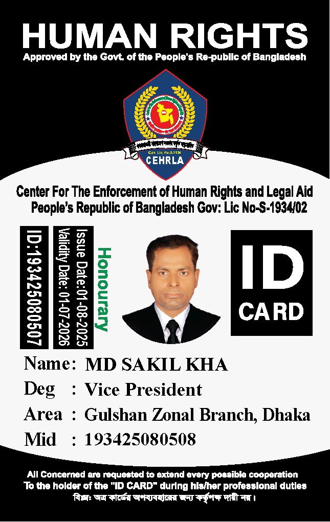 মোঃ শাকিল মিয়া